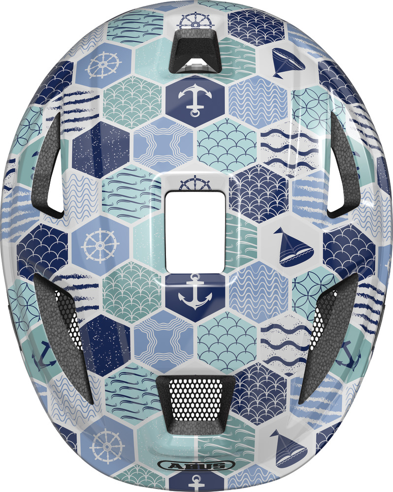 Abus Anuky 2.0 Blue Sea - Casque vélo bébé - Tête à Casque - Top